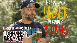 Brewing a quick lager in under 3 days  Don´t just take my word for it Fermentasaurus part 7 [upl. by Werda678]