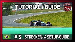 Strecken amp SetupGuide  3  Brasilien  106576  F1 24 Gameplay DE [upl. by Oirretna]