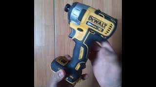 DCF887 U2 Atornillador de impacto 14quot de 3 velocidades Brushless 20V MAX XR DeWALT [upl. by Richarda]