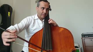 Berlioz  Symphonie Fantastique 3rd 4th 5th Movement  Double Bass Audition Excerpt [upl. by Atsirhc379]