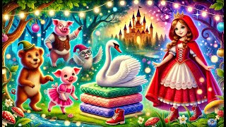 30 Minutes de Contes Magiques pour Enfants – Les 3 Petits Cochons Le Petit Chaperon Rouge [upl. by Judye286]