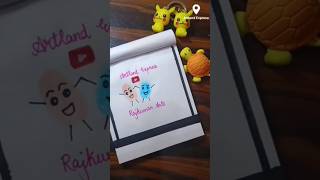 Making finger print together art shorts painting cute giftideas viralshorts couplegoals [upl. by Edia139]