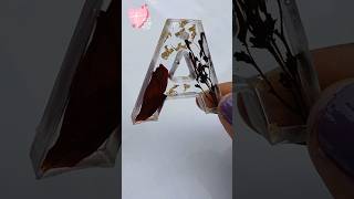 RESIN keychain tutorialA  part 2☆ shorts resinart [upl. by Shlomo659]