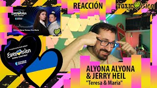 REACCIÓN  Alyona Alyona amp Jerry Heil  quotTeresa amp Mariaquot  UCRANIA Vidbir 2024 [upl. by Goldsmith728]