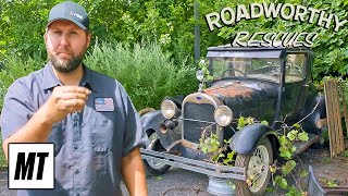 This 1928 Ford Model A Hasnt Run in Over 60 Years  Roadworthy Rescues [upl. by Euginimod]