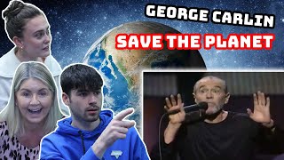 BRITISH FAMILY REACTS George Carlin  Save The Planet [upl. by Acinelav]