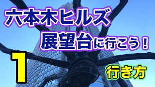 六本木ヒルズ展望台の行き方【パート1】東京シティビューへ [upl. by Melony]