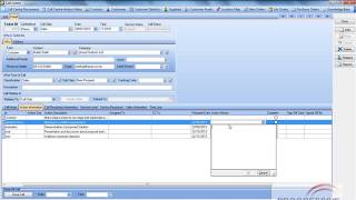 Ostendo CRM Demo  Part 2 New Call Centre Features [upl. by Acsehcnarf]