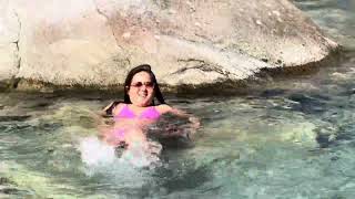 The epic Birthday swimming in the glacier water at Verzasca Valley [upl. by Arrio]