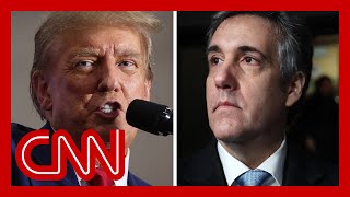 Secret recording between Trump and Michael Cohen played in court [upl. by Lyrradal]