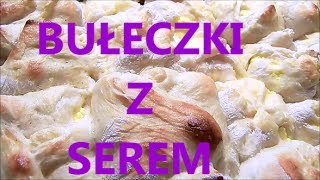 Drożdżówki bułeczki drożdżowe z serem jak zrobić na śniadanie [upl. by Alsworth44]