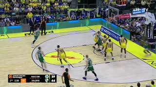 202223 Euroleague R1 Maccabi  Žalgiris Full Highlights [upl. by Arbmat]