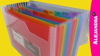 Receipt Organizer for Home Office Organization [upl. by Oswal507]