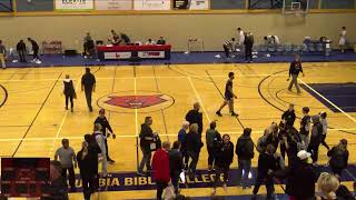 Columbia Bible College vs Okanagan College Mens Basketball [upl. by Lona]