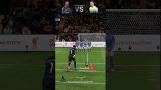 ALISSON VS EDERSON shorts fc24 gamertheooficial [upl. by Relyuhcs912]