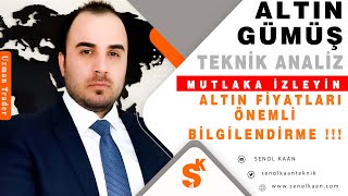 ALTIN VE GÜMÜŞ ANALİZİ ÖNEMLİ BİLGİLENDİRME [upl. by Deryl332]