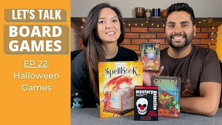 Lets Talk Board Games 22  Halloweenish Games [upl. by Doralia]