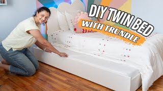 Lets build a Twin bed with Trundle Underneath Because Sleepovers are Fun [upl. by Cassaundra813]