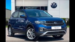 Brand New Volkswagen TCross SE 10 TSI Manual Reef Blue  Wrexham Volkswagen [upl. by Ybok]