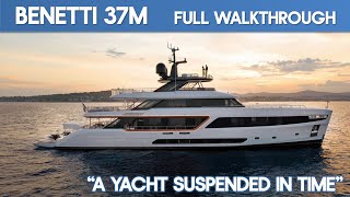 Benetti 37M Full Walkthrough  The Marine Channel [upl. by Ferri]