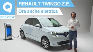 Renault presenta la prima Twingo elettrica la ZE [upl. by Koah]