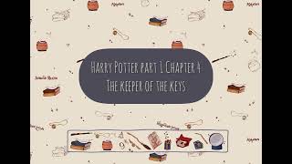 Harry Potter and the Philosopher’s stone audiobook Stephen Fry chapter 4 The keeper of the keys [upl. by Oyek]