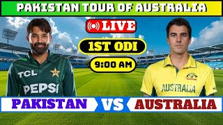 Pakistan vs Australia Live Score Pak vs Aus Live Score Pakistan vs Australia 1st Odi Live Cricket [upl. by Airdnala]