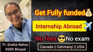 Fully funded International Internships 😯Intern abroad for free  internship internshipabroad [upl. by Ibson]