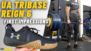 UA TRIBASE REIGN 6  First Impressions and Workout Plus 5 vs 6 [upl. by Wina]