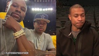 Isaiah Thomas on Floyd Mayweather Space Jam 2 Snoop Dogg Powerball amp more [upl. by Inoy166]