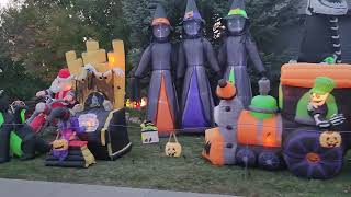 2024 Halloween Yard Decorations [upl. by Emorej]