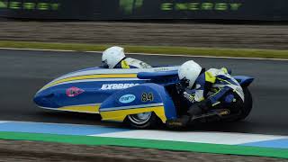 Knockhill British Sidecars Practice 1  June 2024 vid with photos [upl. by Ries]