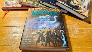 Harry Potter and the Order of the Phoenix Book 5 Jim Kay Illustrated Edition Full Flip Through [upl. by Ahsinrat]