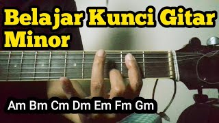 Belajar kunci gitar minor [upl. by Diarmit159]