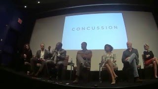 Concussion Movie Press Conference Part 1 [upl. by Ykroc]