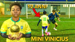 L’erede di VINICIUS ha 12 anni 😱 PALLONE D’ORO DEI BAMBINI fenomeno del calcio [upl. by Ayekim]