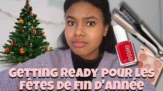 JE ME PRÉPARE POUR NOËLemballages cadeaux idées makeup tenue et coiffure💖 [upl. by Luamaj]