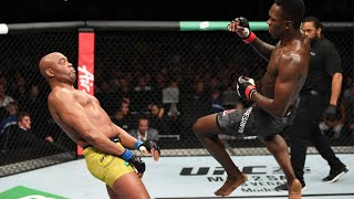 Israel Adesanya and Anderson Silva Cross Paths  UFC 234 2019  On This Day [upl. by Quinn]