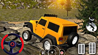 Offroad King Car Driving Simulator  Jeep Driving On Mud amp Rocks  Android GamePlay [upl. by Imehon386]