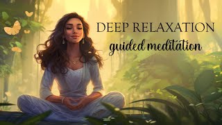 10 Minute Deep Relaxation Guided Meditation [upl. by Nilat]