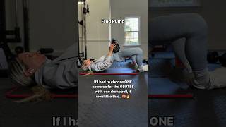 Frog Pump vs Glute Bridge  test out the difference 🔥🍑 [upl. by Anrahc277]