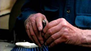 How to Sharpen a Knife  How to Sharpen amp Fix an Old Pocket Knife [upl. by Rramo]