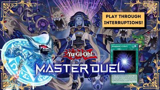 New Invoked Shaddoll support Shadows Light  Replays amp Decklist  YuGiOh Master Duel [upl. by Nylzaj]