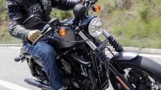 HarleyDavidson Sportster Iron 883 review  Visordown Road Test [upl. by Beckman]