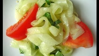 Mes recettes minceur  salade fraîche estivale et simplissime [upl. by Nivar]