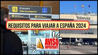 🚨Hoy Requisitos para Viajar a España 2024 ETIASAlerta de viaje 📢 [upl. by Halbert15]