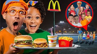 Do Not Order Blippi amp Meekah Like Nastya Ryans World Diana amp Roma Happy Meal from McDonalds 3AM [upl. by Wernsman]