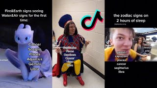 Relatable Zodiac Signs TikTok Compilation [upl. by Dagall839]