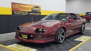 1987 Chevrolet Camaro IROCZ28  For Sale 23900 [upl. by Jori94]