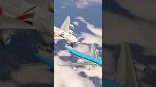 Emirates Air Bus A380 Crash Mid Air Historically today GTAVgtav airplane crashed airbus [upl. by Clerissa356]